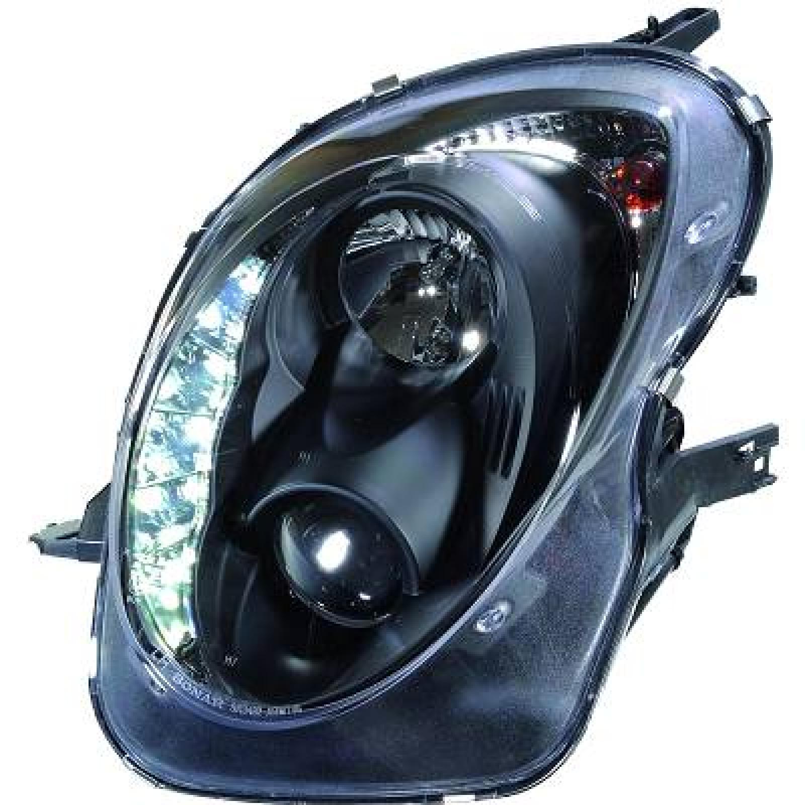 DESIGNSCHW. SET ALFA MITO, passend für 08->>     KLARGLAS/SCHWARZ